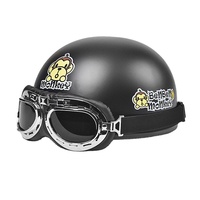 Casque demi-coque modulaire rétro Harley unisexe SMR3C-887, universel pour scooter électrique et moto, sécurité DOT, ABS respirant, pour adultes