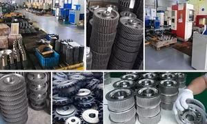 Polea de distribución de aluminio Bibo Custom HTD 3m 5m 8m con orificio cónico recto XL MXL T5 T10 para servomotor CNC e impresión 3D - Product Image 6