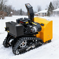 Souffleuse à neige haute performance de 60 cm de large avec moteur Loncin de 9,8 kW et démarrage électrique pour le déneigement de grandes surfaces