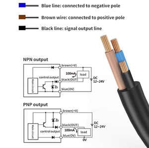 Sensor Fotoeléctrico Óptico Serie <span class=keywords><strong>CX</strong></span>, Detección de Puntos Láser por Reflexión Difusa, PNP/NPN, 12-24V, 10-300mm - Product Image 4