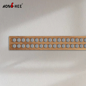Prix usine 16 pouces accessoires de couteau de <span class=keywords><strong>cuisine</strong></span> couteau en bois de frêne bande de support <span class=keywords><strong>magnétique</strong></span> <span class=keywords><strong>barre</strong></span> de bloc <span class=keywords><strong>magnétique</strong></span> - Product Image 6