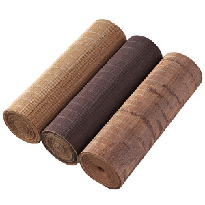 Bamboo Tea Mat Handmade Woven Zen Style Printed Table Runner Waterproof Heat Insulation Home Use Cut To Size - Product Image 5