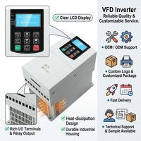Variateur de fréquence (VFD) 380V 220V DC AC pour pompage photovoltaïque et régulation de vitesse variable des moteurs