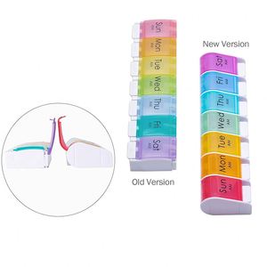 Boîte de rangement pour pilules personnalisée en plastique avec 14 compartiments pour 7 jours - Product Image 3