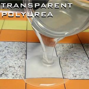 Outdoor Indoor Waterproof Bubble Polyurea Transparent Paint Strong Adhesion Bathroom Pool <b>Coating</b> Excellent Performance - Product Image 4