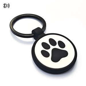 RFID NFC 13,56 Mhz logotipo personalizado impresión de código QR Etiqueta de silicona para mascotas etiquetas de identificación de perros - Product Image 6