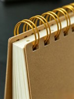 Großhandel Romantisches Stadtlandschafts-Aquarell-Notizbuch Goldener Doppeldrahtbindung Hardcover-Tagebuch Kunstliebhaber Reise-Souvenir Geschenk