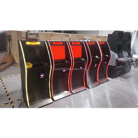 MIRACLE pas cher mini armoire en métal pcb machine de jeu de compétences de plateau de jeu avec accepteur de billets