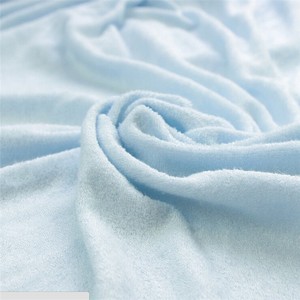 <span class=keywords><strong>Tela</strong></span> de Rizo de Algodón de Bambú Transpirable e Impermeable para Textiles del Hogar - Product Image 5