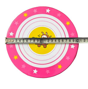<span class=keywords><strong>Tambour</strong></span> de sol en bois de 8 pouces, style coréen, motif dessin animé, avec peaux de <span class=keywords><strong>tambour</strong></span> en plastique, jouet musical de percussion ludique, 2 maillets inclus, pour les célébrations de carnaval - Product Image 4