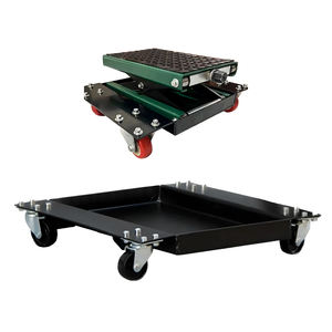 Outil d'entretien de motocyclette en acier Cric élévateur à ciseaux Châssis coulissant Chariot central de rangement de motocyclette Chariot mobile - Product Image 1