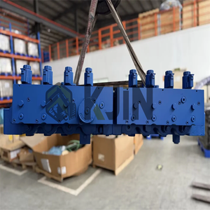 วาล์วควบคุมแบบหลายทาง รุ่น 12273856A ใช้ได้กับรถขุด Liebherr R976 R980 R984 R992 R996 และ <span class=keywords><strong>R998</strong></span> - Product Image 2