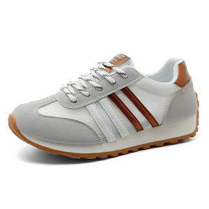 KT286 sepatu wanita kasual, sepatu kets wanita gaya latihan Jerman atasan rendah antilembap - Product Image 5