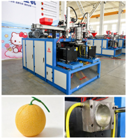 Machine de moulage par soufflage semi-automatique électrique 65 pour la production de produits creux en plastique HDPE PP pour l'artisanat