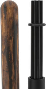 <span class=keywords><strong>Baquetas</strong></span> de monofilamento de nailon con mango de grano de fuego personalizadas, varillas de nailon de madera híbridas de tono equilibrado - Product Image 3