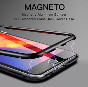 360 độ Glass <span class=keywords><strong>Protector</strong></span> Đối với iPhone 16 Pro Max nam châm chống sốc hấp phụ Armor PC điện thoại di động trường hợp - Product Image 2