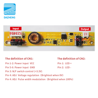 Module de système de rétroéclairage LED universel 12-24 ''DG-210A carte de pilote de carte à courant constant
