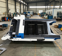 Machine de découpe laser à fibre RONGWIN - Type portique CNC, vitesse de 100 m/min, chargement automatisé