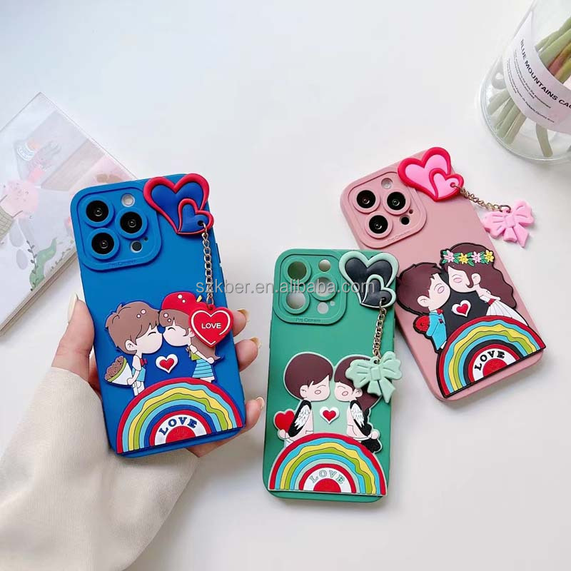 Coque Souple TPU Transparente Pour IPhone - Impression Fantaisie Macarons, Protection Anti-chocs - Marque Novago