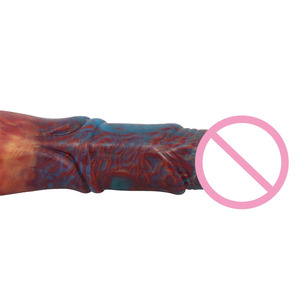 Consoladores de silicona de doble cabeza LUUK, consoladores de caballos realistas, juguetes sexuales para <span class=keywords><strong>lesbianas</strong></span> - Product Image 2