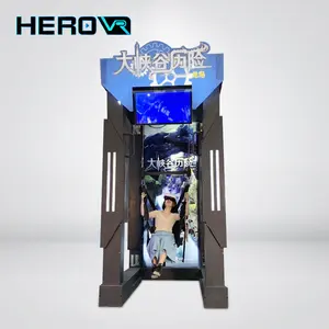 Herovr เครื่องจำลอง VR สำหรับขี่จักรยานกระโดดแบบถ่วงน้ำหนักประสบการณ์เสมือนจริงเชิงพาณิชย์