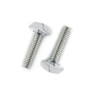 Post Assembly M8 Thread Hammer Head Bolt T Screw for 4040 Series Standard 8mm T-Slot Aluminum Profile Accessories