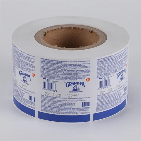Papel de cigarrillos y papel de aluminio para envases de chocolate con huevo