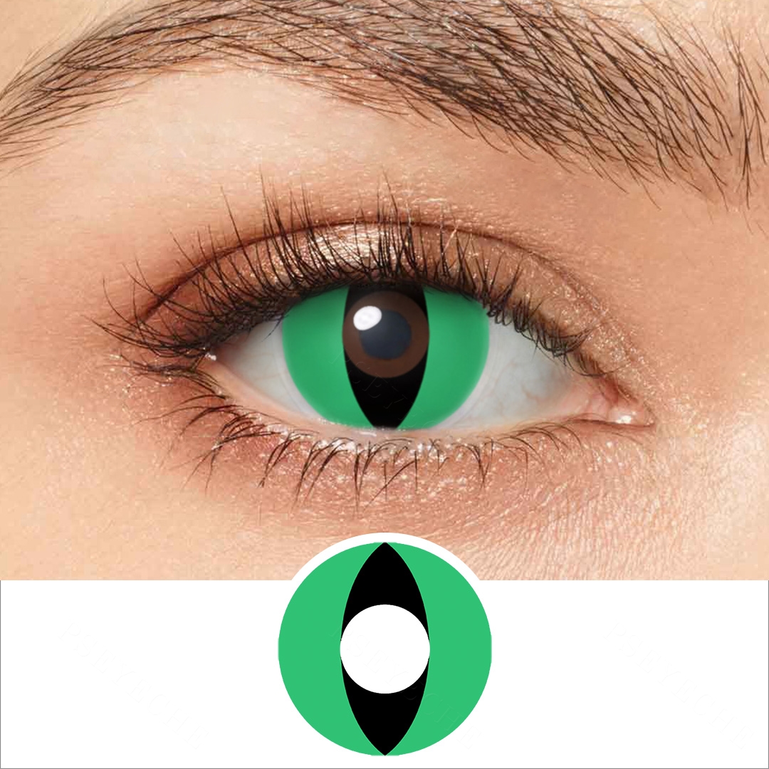 Oeil de chat vert RY123