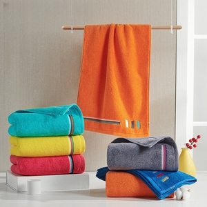 <b>Extra</b> <b>Large</b> Baby <b>Towel</b> Cotton Highly Absorbent <b>Towels</b> Set of 3 Soft Luxury Bath <b>Towels</b> with logo - Product Image 3