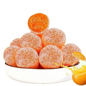 น้ำตาลกรวดส้มผลไม้เคลือบน้ำตาล 500 กรัม บรรจุกระป๋องในน้ำเชื่อม เก็บรักษาที่อุณหภูมิห้อง ขนมขบเคี้ยว น้ำหวานปรุงสำเร็จ คัมควอต - Product Image 1