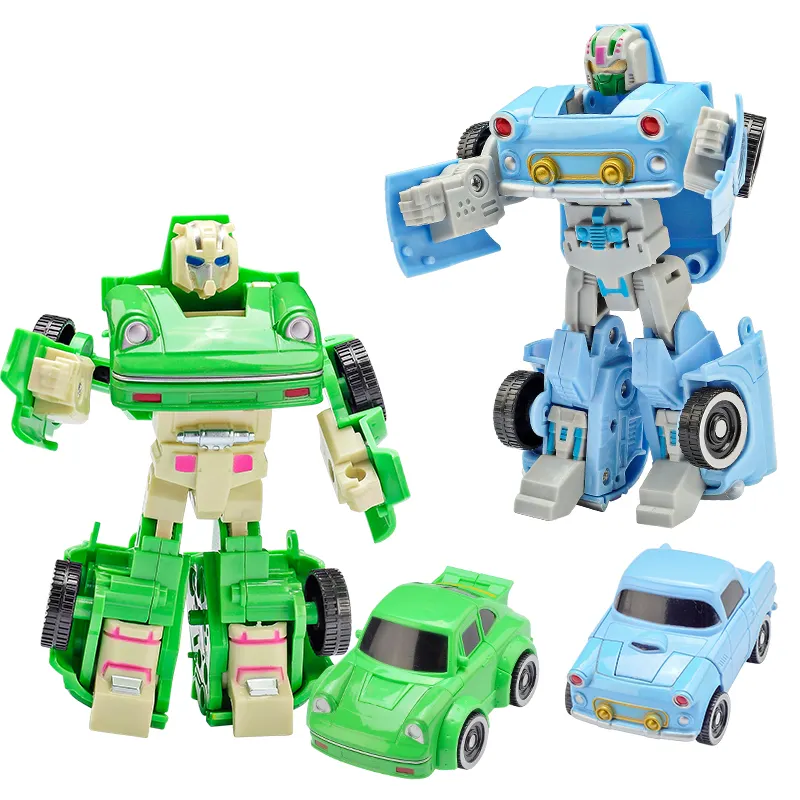 Cheap Factory Price Deformable Mobile Doll Commander Toy Movie Model Alloy Deformable Car Robot For Children