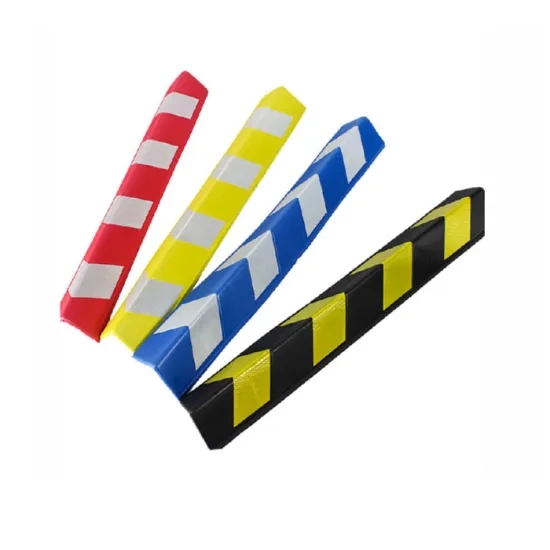 Угловая защита, высокоотражающая резиновая защита для углов, 80 см, предупреждающая полоска для подземного рабочего столкновения в гараже, угловой