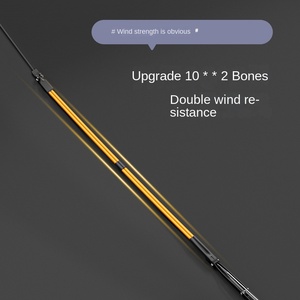 ร่มกันแดดแบบเปิด-ปิดอัตโนมัติ 3 ตอน 10 ซี่โครง คู่คีล ยางสีดำ สำหรับนักธุรกิจ ชุดร่มโฆษณา - Product Image 4