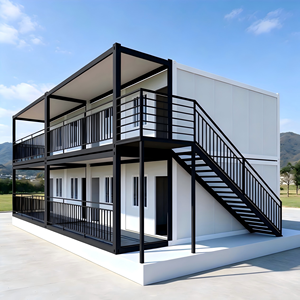 Unité préfabriquée modulaire ignifuge à toit incliné, en kit, pour hôtels et logements du personnel – Fournisseur direct usine - Product Image 4