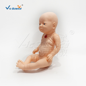 Modelo de Cuidado de Traqueostomía Infantil de PVC a Tamaño Real con Práctica de Succión para Laboratorio de Enfermería, con Certificaciones CE, ISO, ROHS y CNAS - Product Image 2