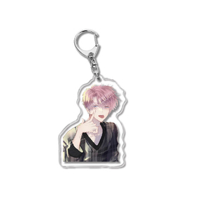 Llavero de acrílico de cosplay de Tamon Fukuhara de Anime Tamon's B-Side: ¿Cuál es la cara que tiene ahora Tamon? Accesorio para llavero. - Product Image 3
