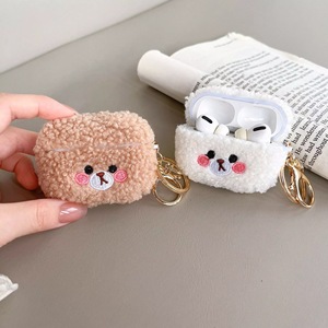 Custodia per <span class=keywords><strong>AirPods</strong></span> in TPU e Peluche con Pallina, per Tutti i <span class=keywords><strong>Modelli</strong></span>, alla Moda, Antiurto, con Texture Peluche, Vendita all'Ingrosso - Product Image 2