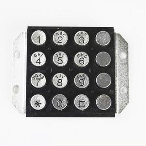 16-<span class=keywords><strong>Keys</strong></span> không thấm nước 4x4 có dây số bàn phím Kẽm hợp kim kim loại cao su nút điều khiển từ xa cho thiết bị nhà <span class=keywords><strong>ATM</strong></span> truy cập - Product Image 5