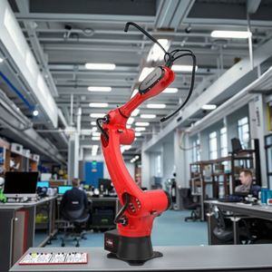 Bras robotique six axes entièrement automatique BRTIRWD1506A, commande PLC, entraînement servo-électrique, indice de protection IP54, haute précision 0,05 mm, moteur - Product Image 6