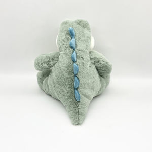 Cocodrilo verde de peluche de 13 pulgadas, peluche de cocodrilo verde suave, juguetes con logotipo personalizado para niños, regalos - Product Image 3