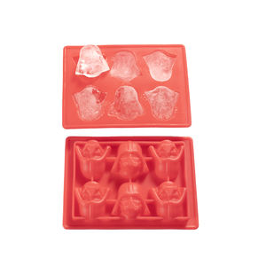 Bandeja de hielo de silicona con temática creativa de dibujos animados, molde de hielo seguro y reutilizable, casa libre de BPA, bricolaje - Product Image 6