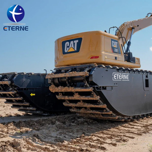 Sistema de Chassi Flutuante de Alto Desempenho para Escavadeira Anfíbia - Equipamento de Dragagem para Rios, Lagos e Pântanos - Product Image 6