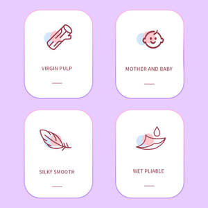 شعار قابل للتخصيص ، لب الخشب الأصلي ، مرن ، ماص ، عامل غير فلورسنت ، منزلي - Product Image 5