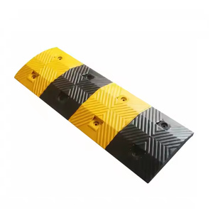 High Quality Road <b>Safety</b> Rubber Speed Hump Traffic <b>Safety</b> Speed Bump - Product Image 1