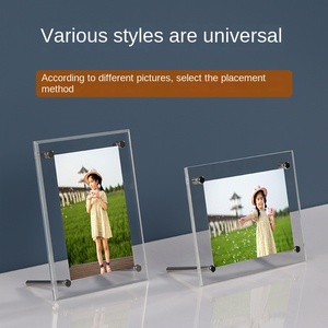 Trong suốt Acrylic 8-12 inch A3 nhựa khung ảnh cho giấy phép kinh doanh A4 giấy chứng nhận ủy quyền pha lê bảng tường - Product Image 2