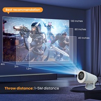 2024 nouvelle mise à niveau projecteur Android 11 4k mise au point électrique 270 Ansi Lumen Proyector Full Hd Smart Portable 720p Mini projecteurs