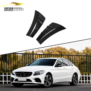 Carbon Fiber Front Bumper Side Luchtinlaat Voor Mercedes-Benz <span class=keywords><strong>C</strong></span>-Klasse A205 C205 W205 C43 <span class=keywords><strong>Amg</strong></span> 2D 4D 2019-2020 - Product Image 1