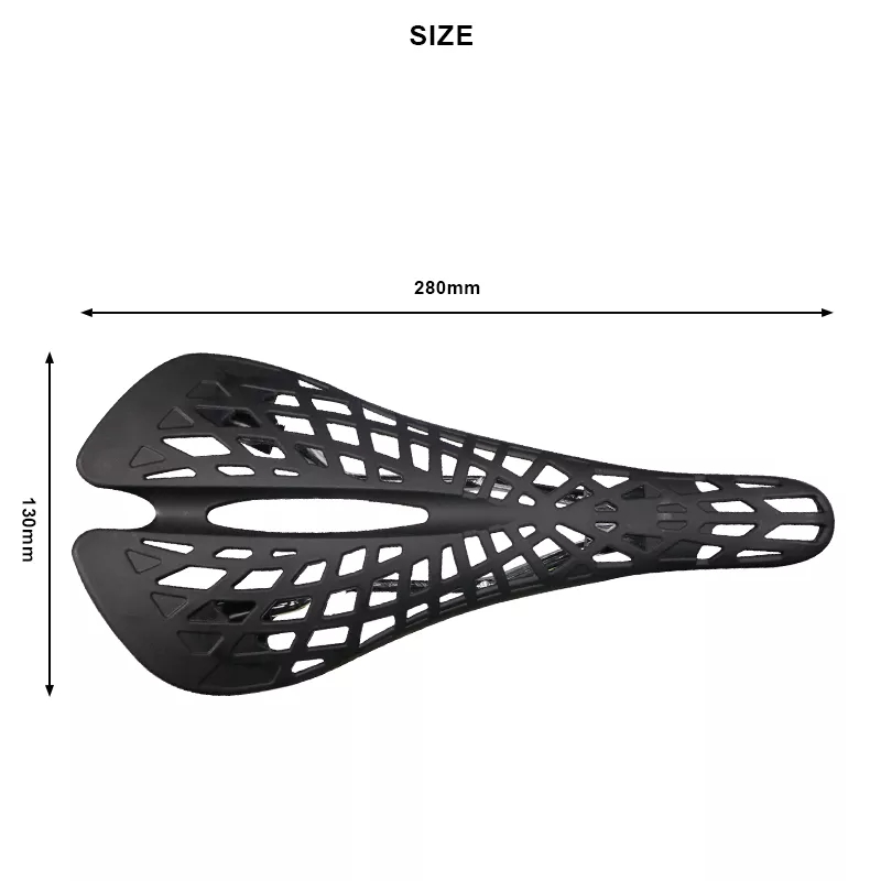 selle de vélo en silicone épais respirant et antichoc Rockbros- noir selle de vélo en silicone épais respirant et antichoc Rockbros- noir