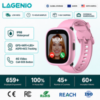 Montre connectée LAGENIO K3 4G avec carte SIM, GPS, LBS, WIFI, AGPS, suivi de précision ACC, appel vidéo HD, CE FCC, montre connectée pour enfants