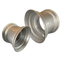 Disesuaikan pertanian Floatation Wheel Rim 16X22.5 roda traktor untuk 500/60-22.5 ban